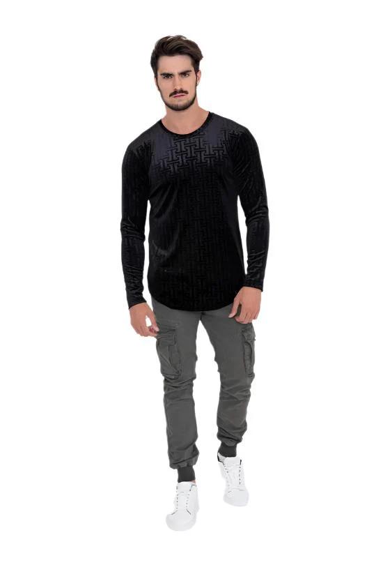 T-Shirt Poly-Viscose LS