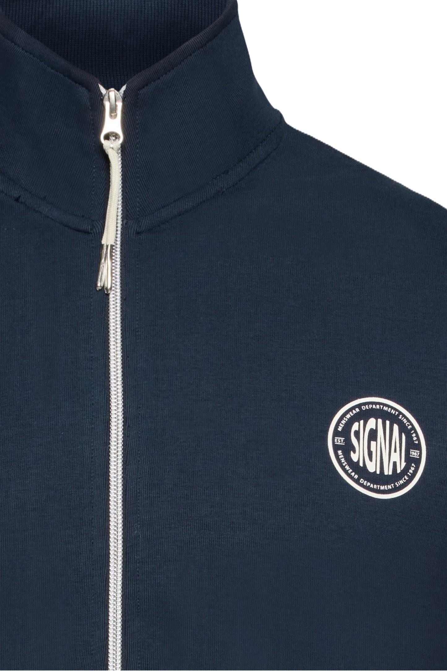 Zipper Cardigan - Signal