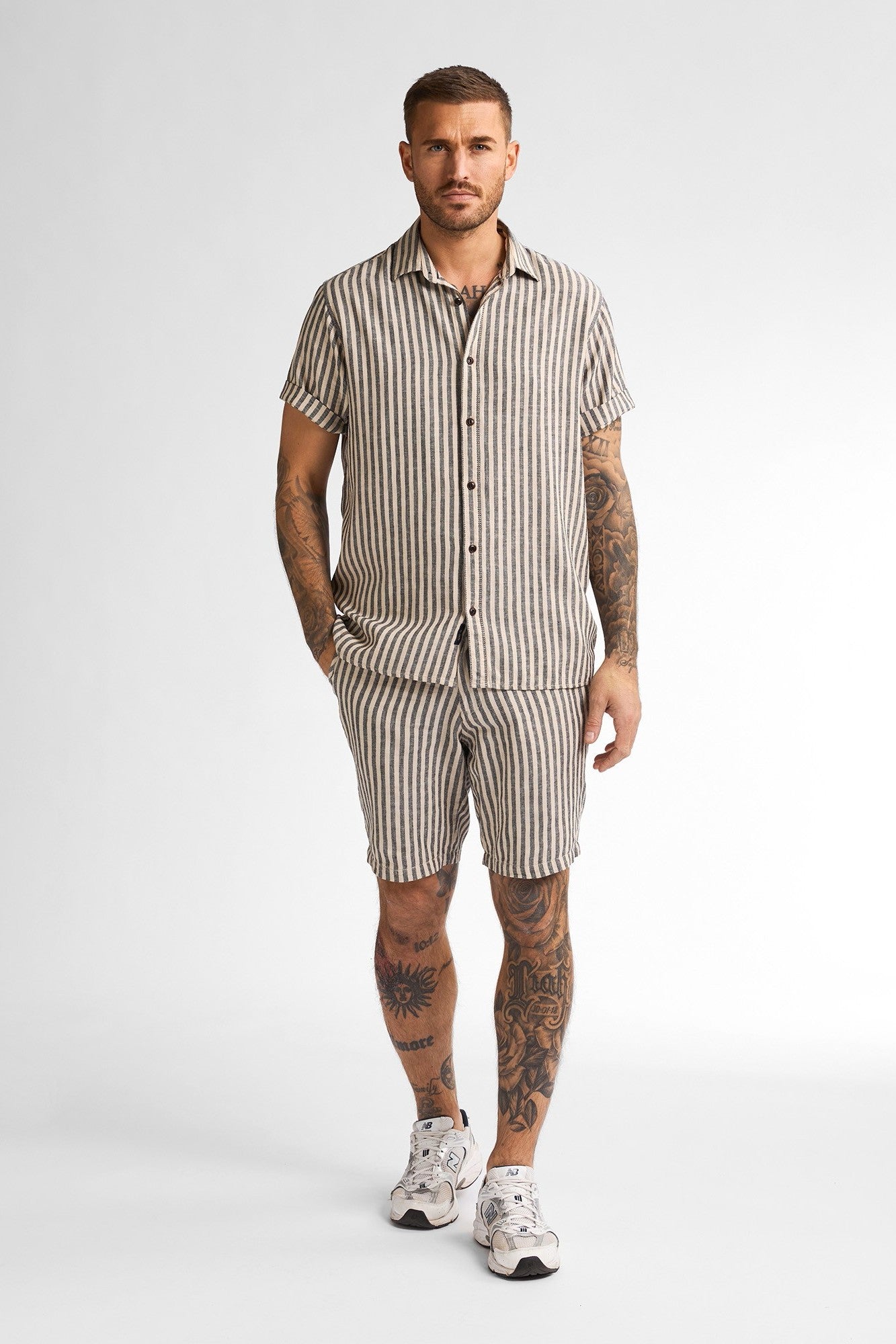 Chino Shorts - Linnen