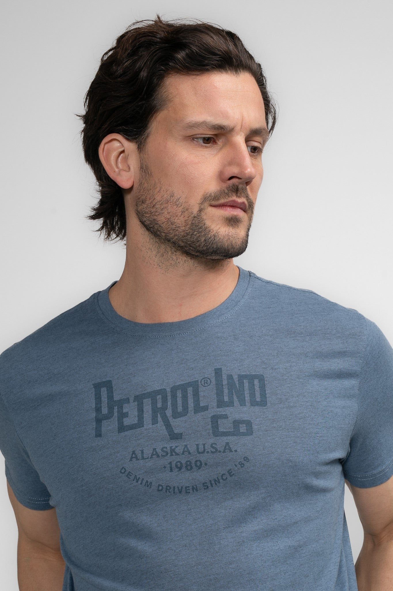 T-Shirt Print Petrol