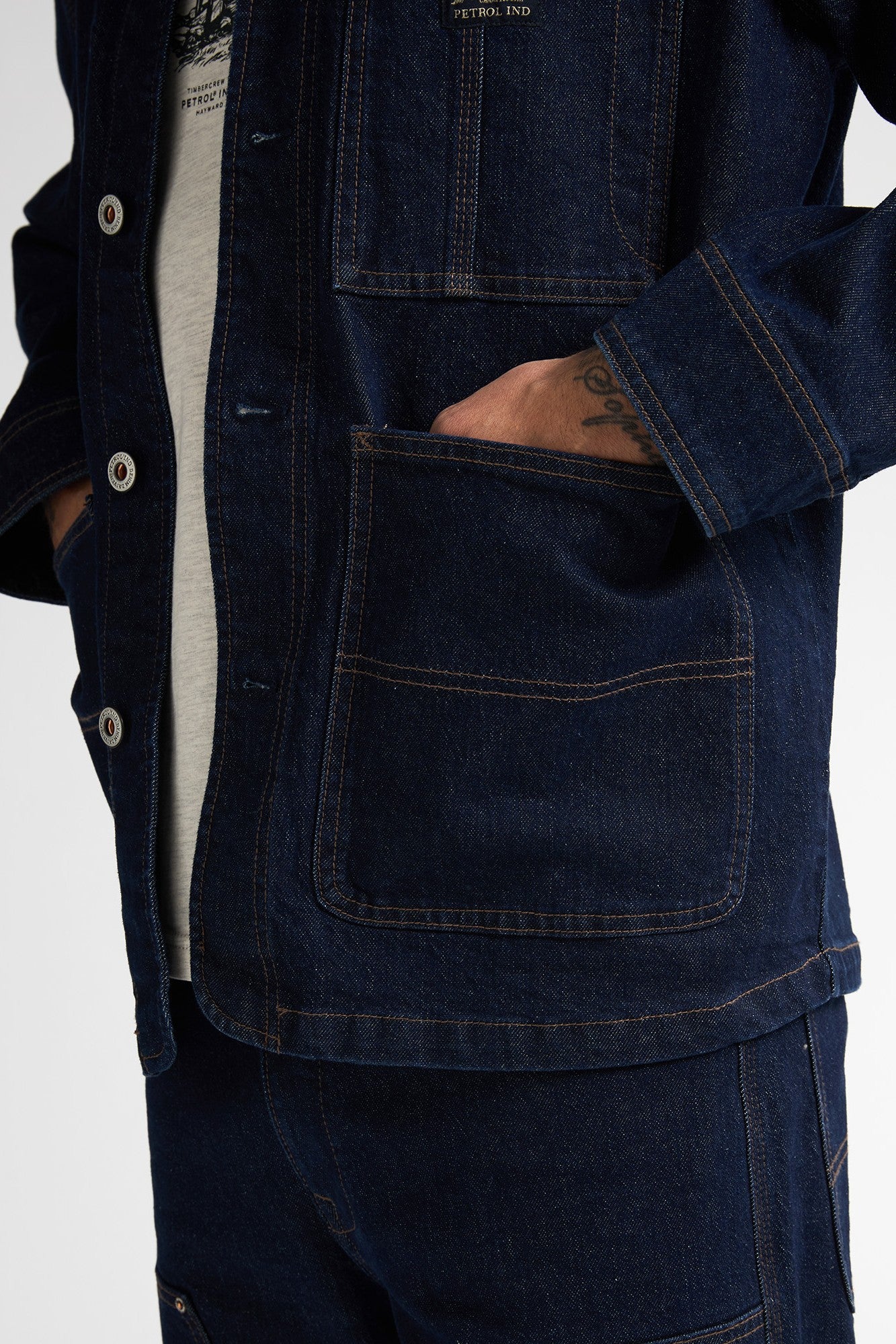 Denim Jacket Petrol