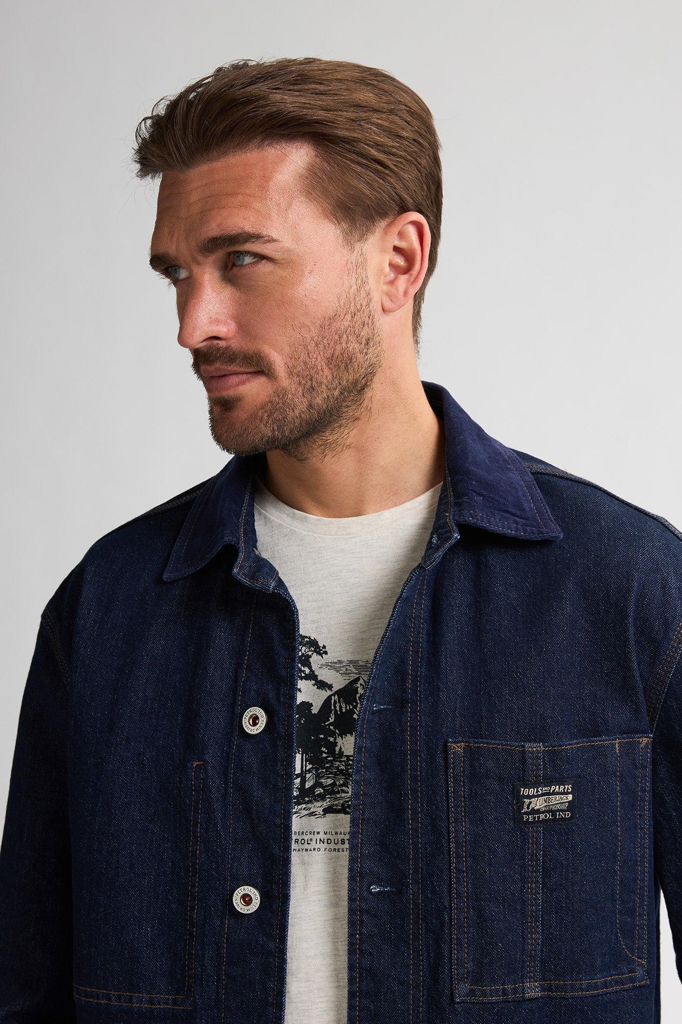 Denim Jacket Petrol