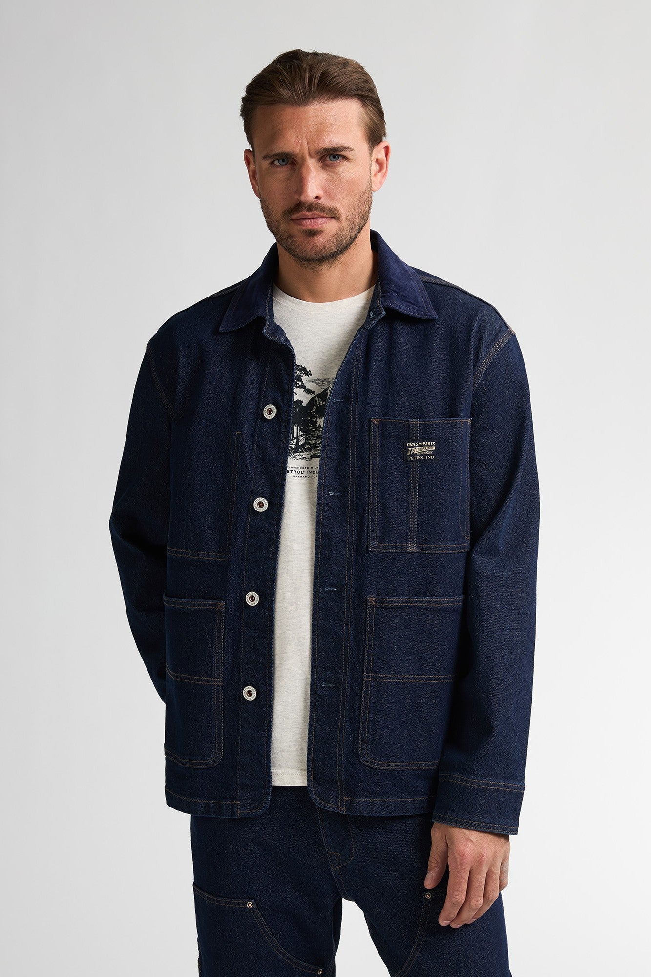 Denim Jacket Petrol