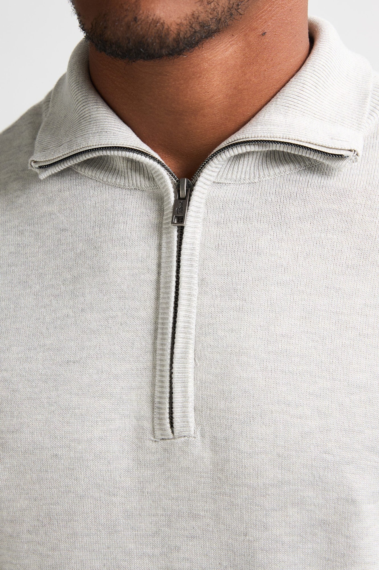 Knitwear Half-zip Petrol