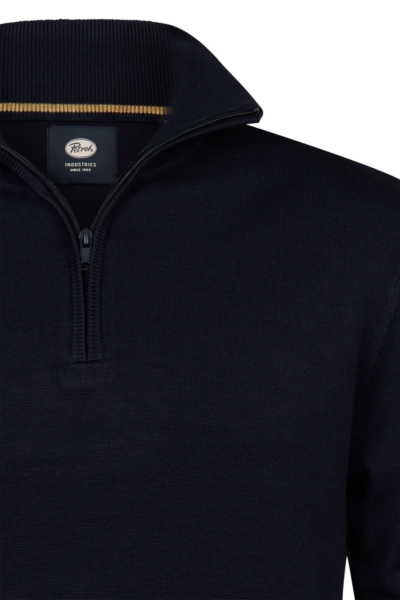 Knitwear Half-zip Petrol
