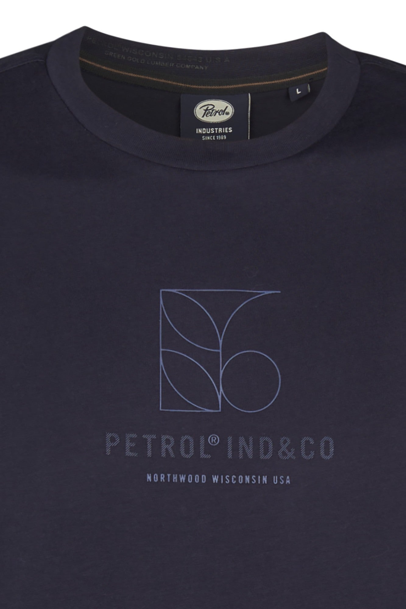 T-shirt LS - Petrol