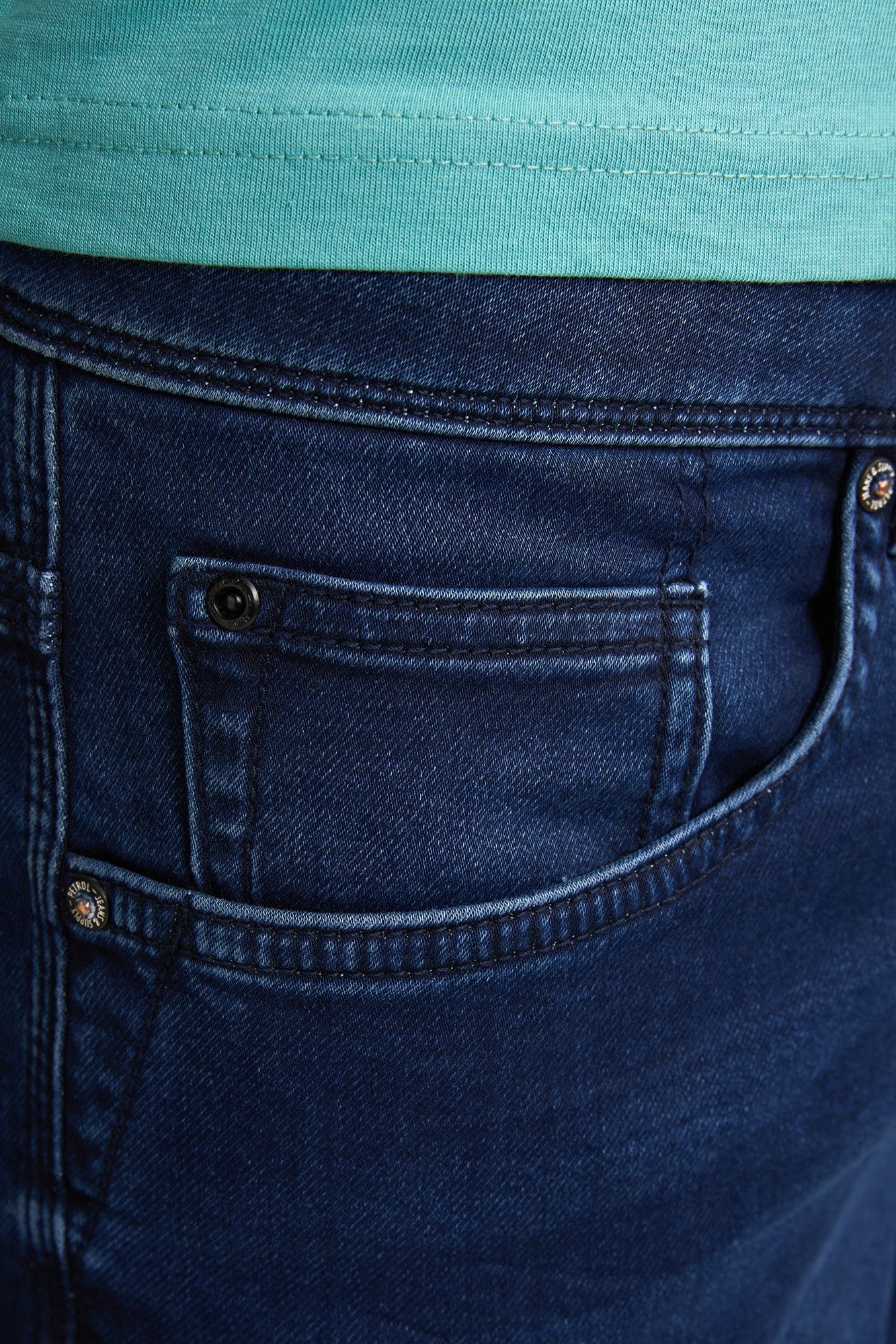 Denim Shorts - Petrol