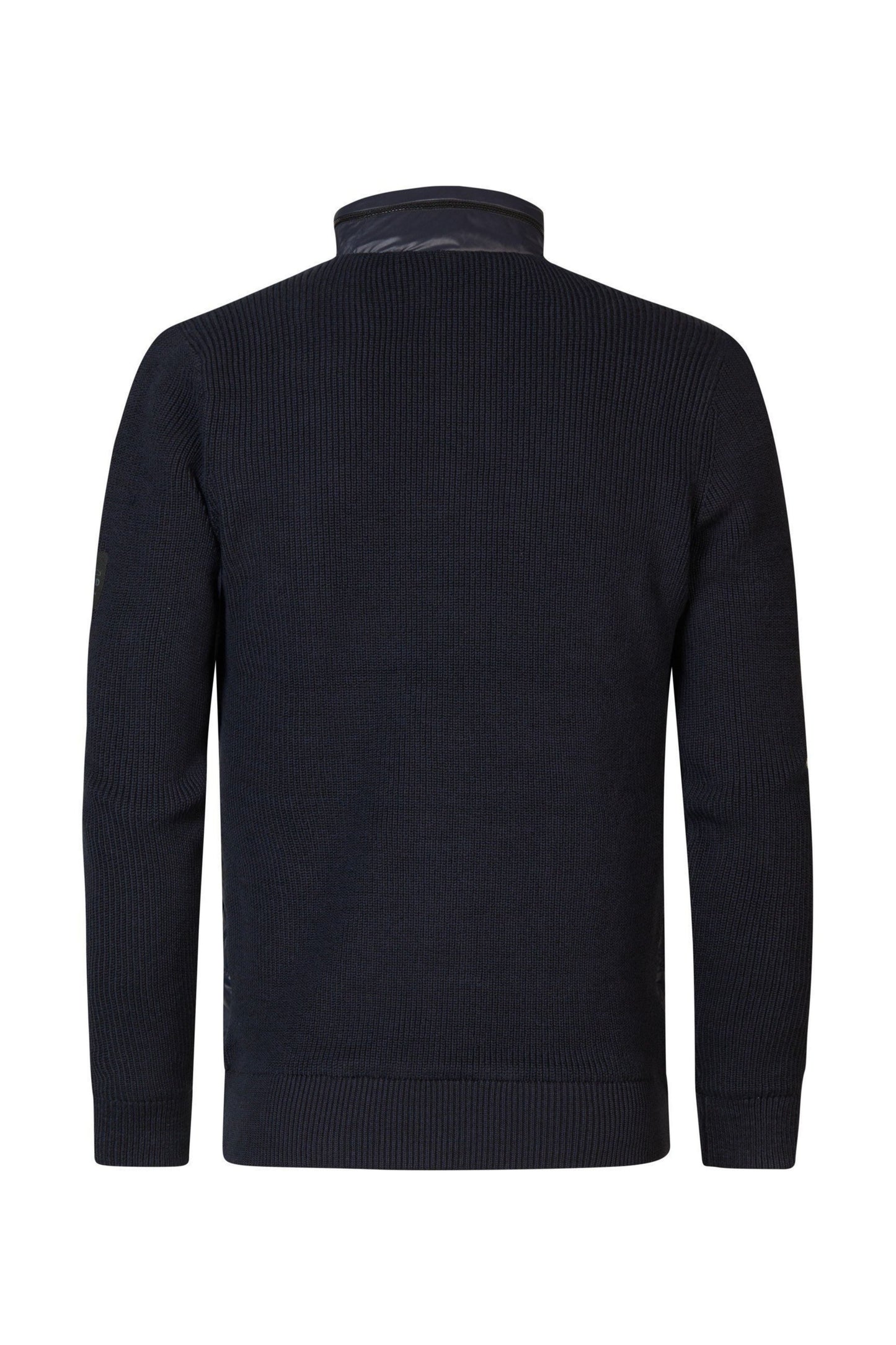 Knitwear Collar Cardigan Petrol