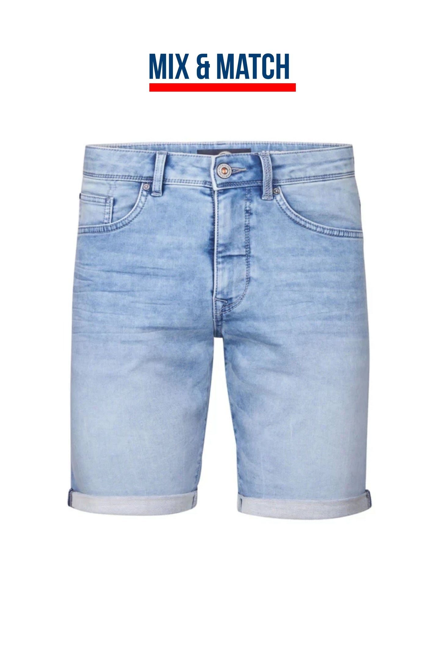 Denim Shorts - Petrol