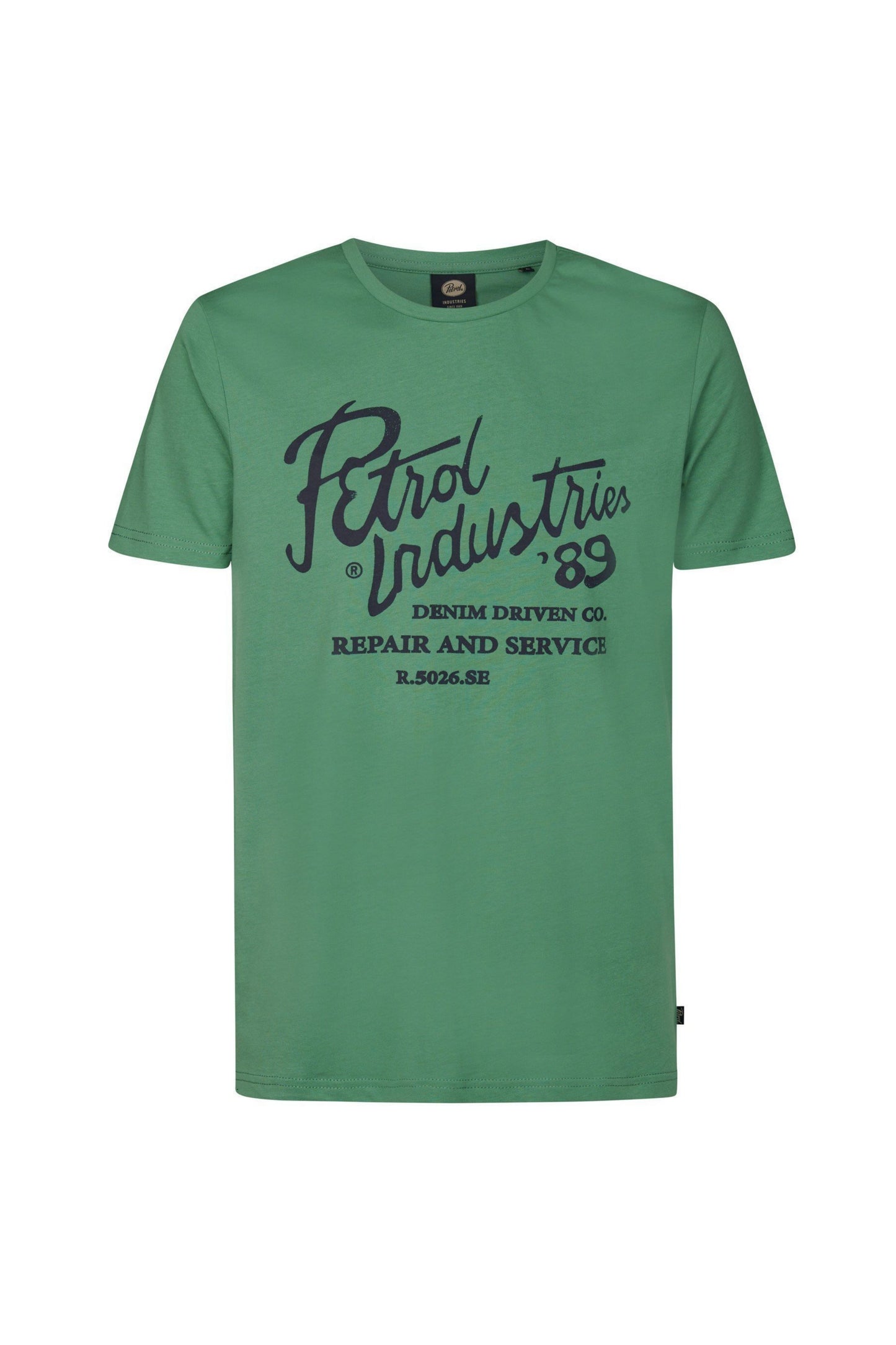 T-Shirt Print Petrol Green