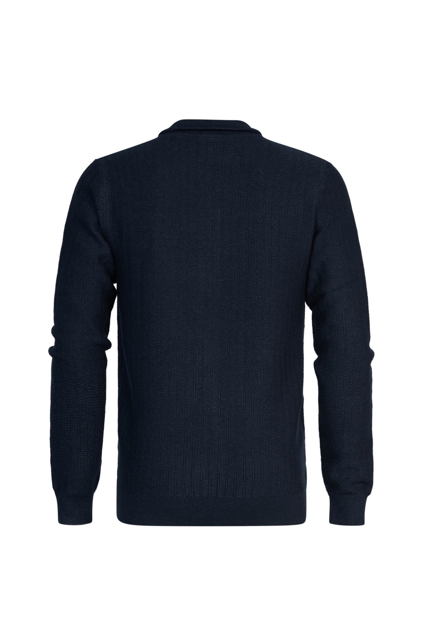 Knitwear Collar Cardigan Petrol