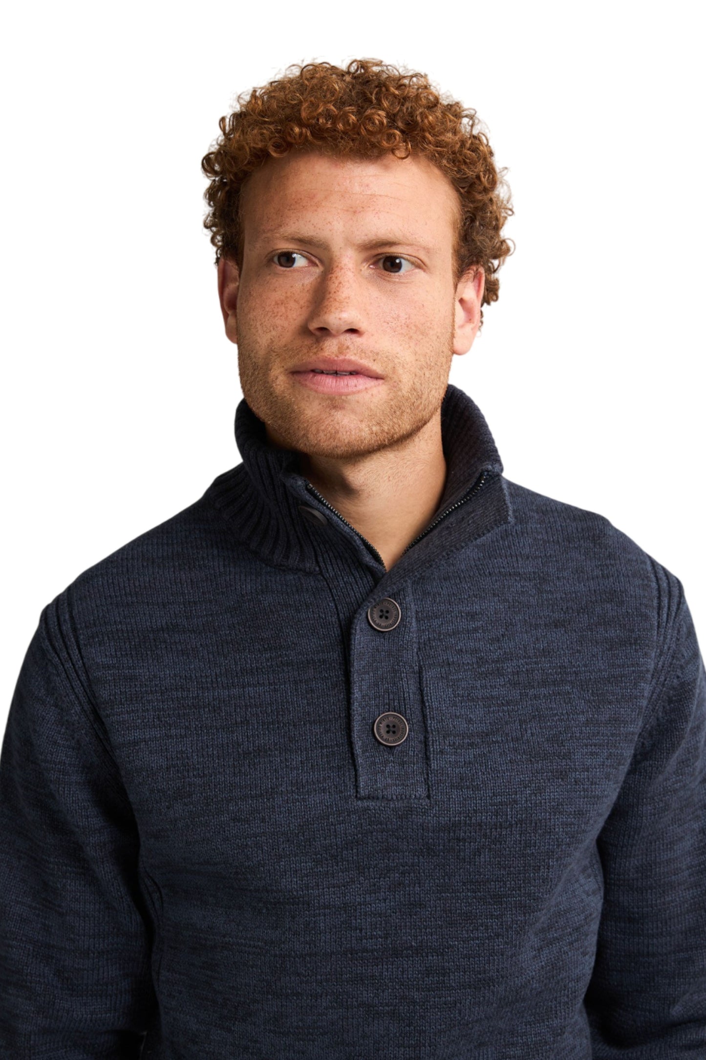 Knitwear Zip & Buttons RN