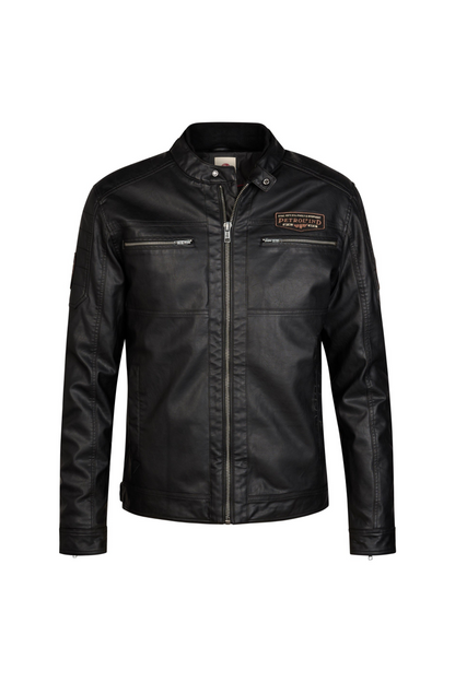 Jacket PU Leather - Petrol