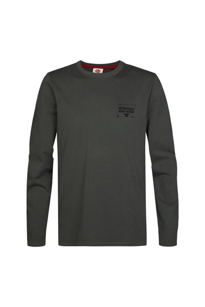 T-shirt LS - Petrol