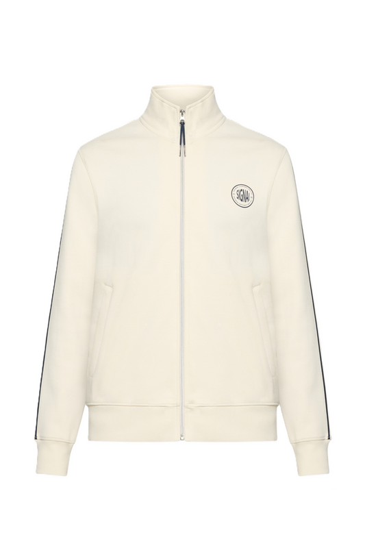 Zipper Cardigan - Signal