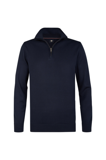 Knitwear Half-zip Petrol
