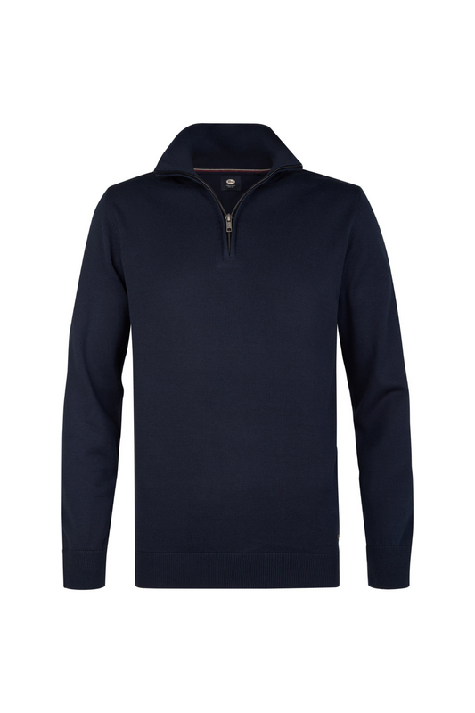 Knitwear Half-zip Petrol
