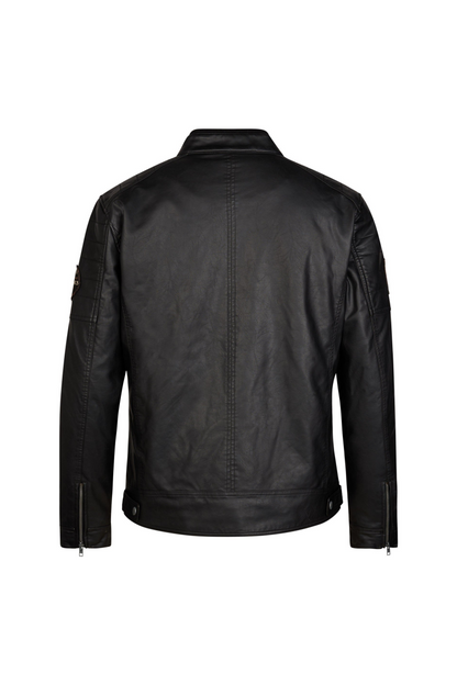 Jacket PU Leather - Petrol