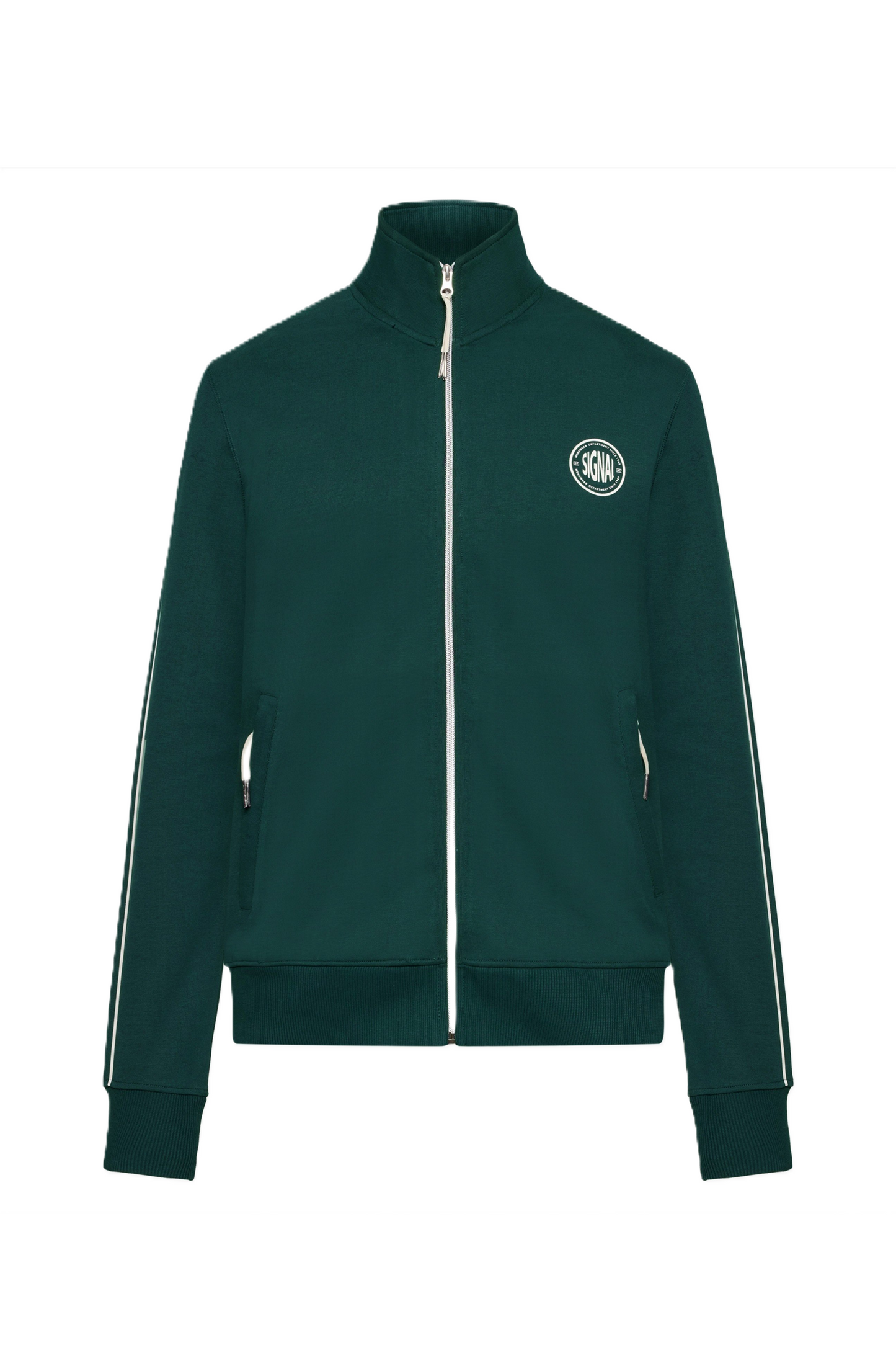 Zipper Cardigan - Signal