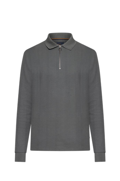 Polo Knitted Zip - Signal