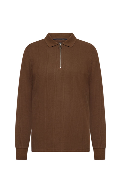 Polo Knitted Zip - Signal