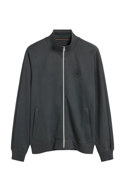 Zipper Cardigan - Signal