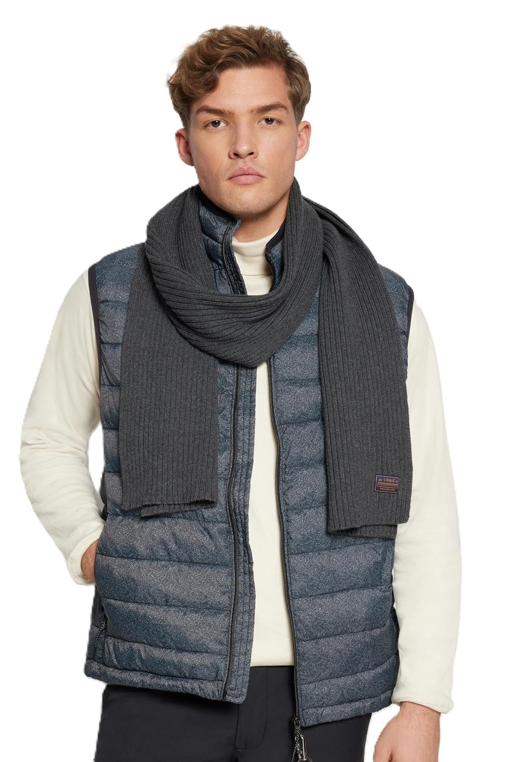 Knitted Shawl - Signal