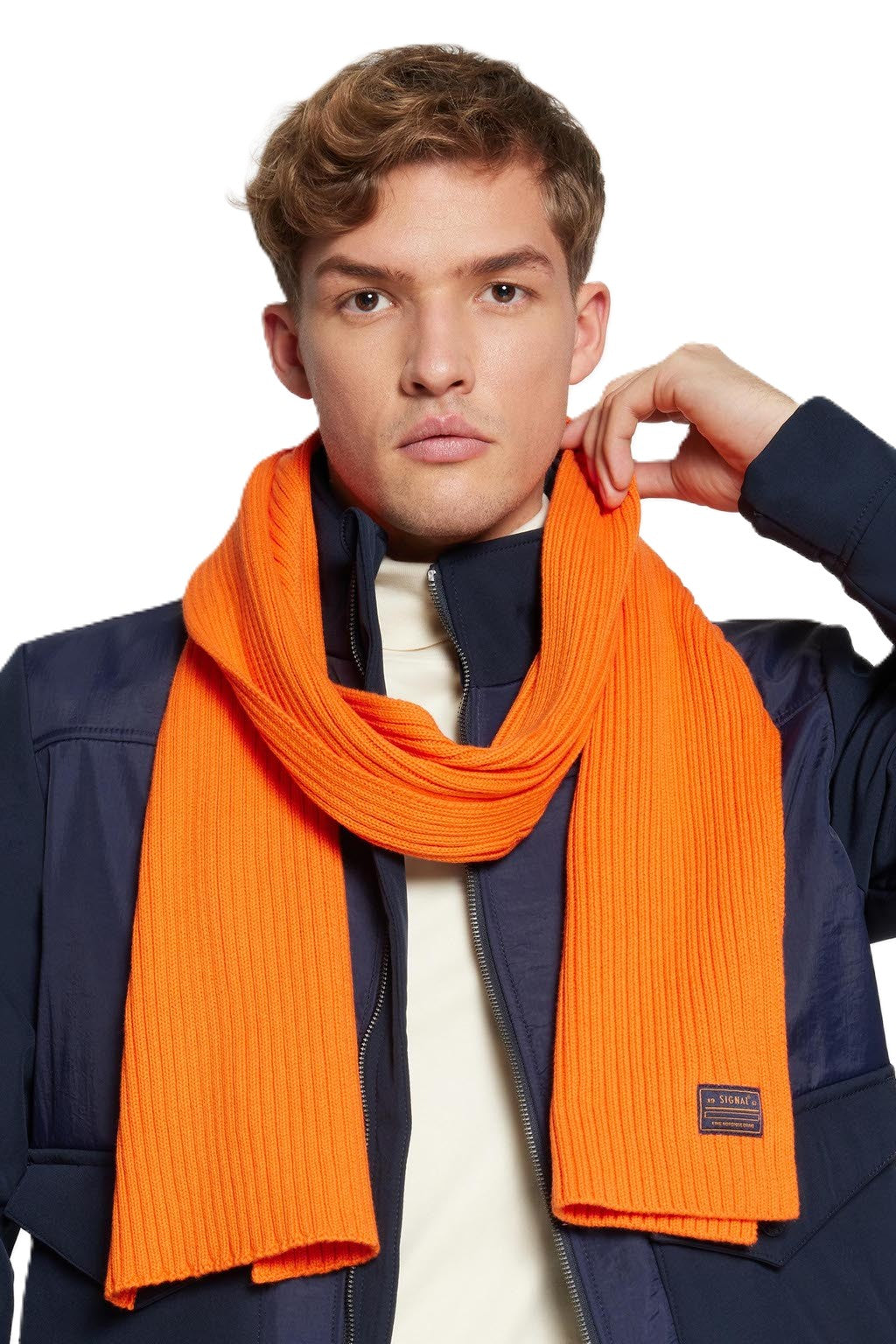 Knitted Shawl - Signal