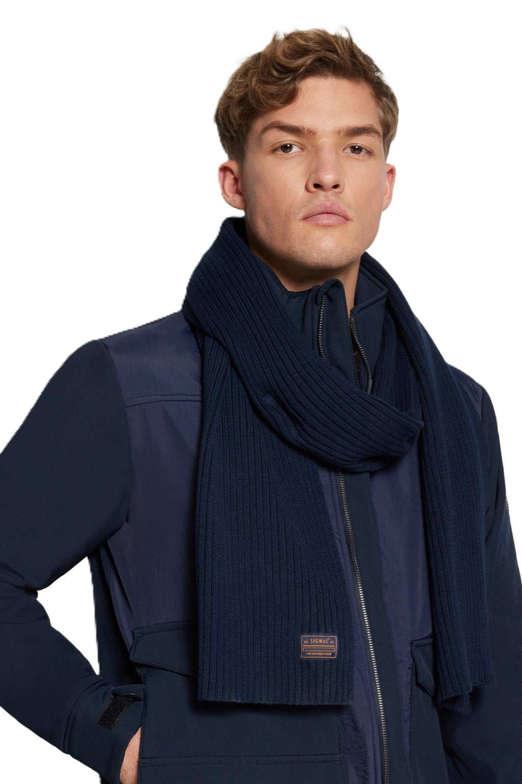 Knitted Shawl - Signal