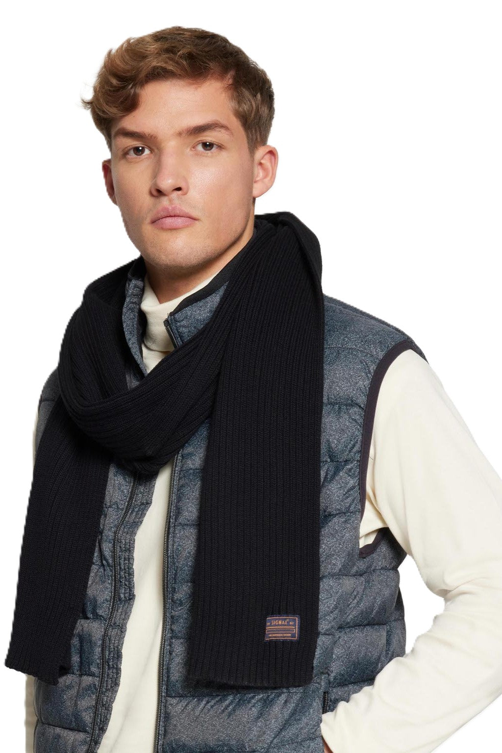 Knitted Shawl - Signal