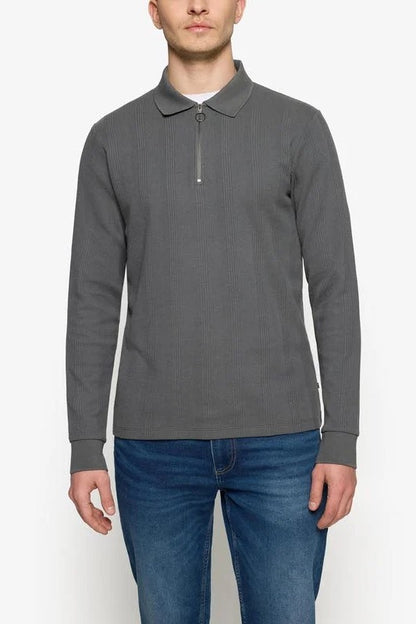 Polo Knitted Zip - Signal