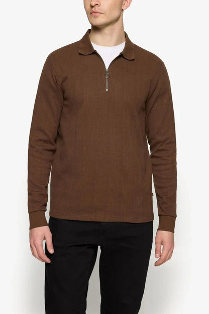 Polo Knitted Zip - Signal