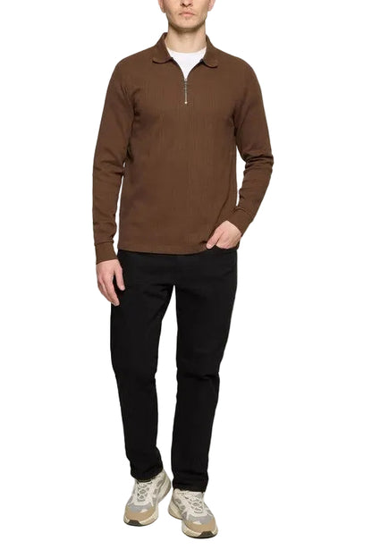 Polo Knitted Zip - Signal