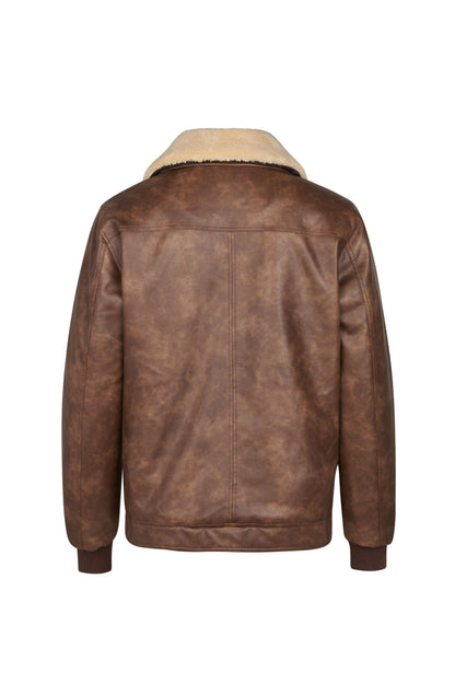 Jacket PU Leather - Petrol