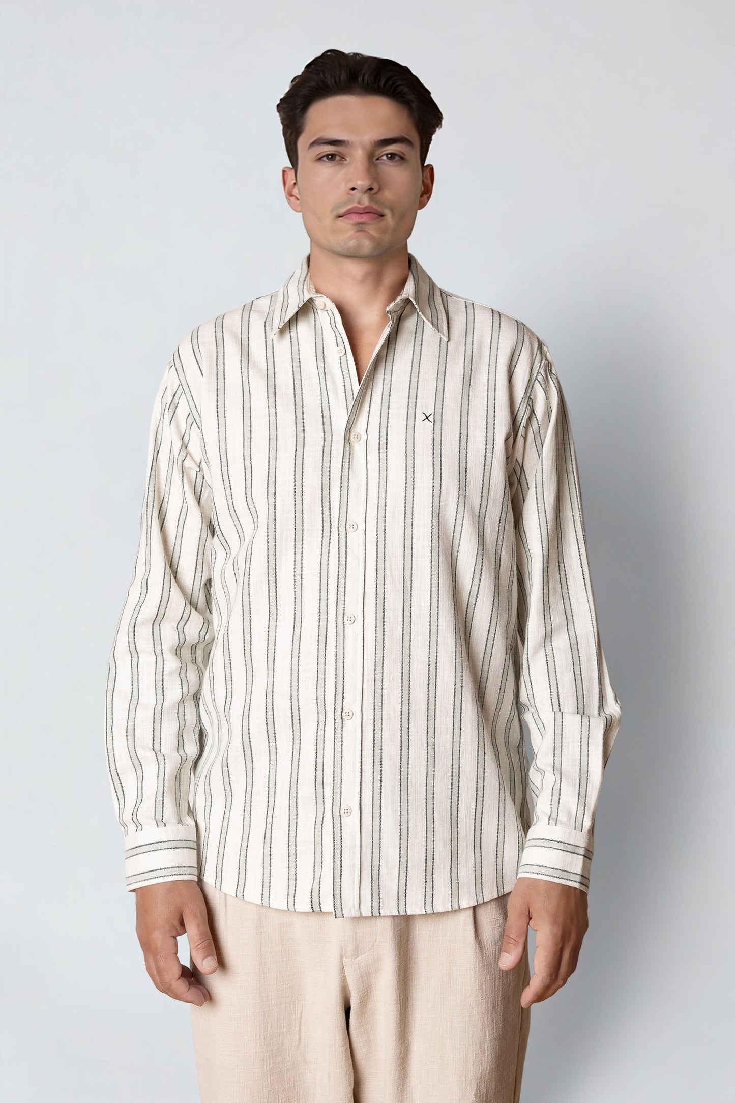 Shirt Striped LS - CC