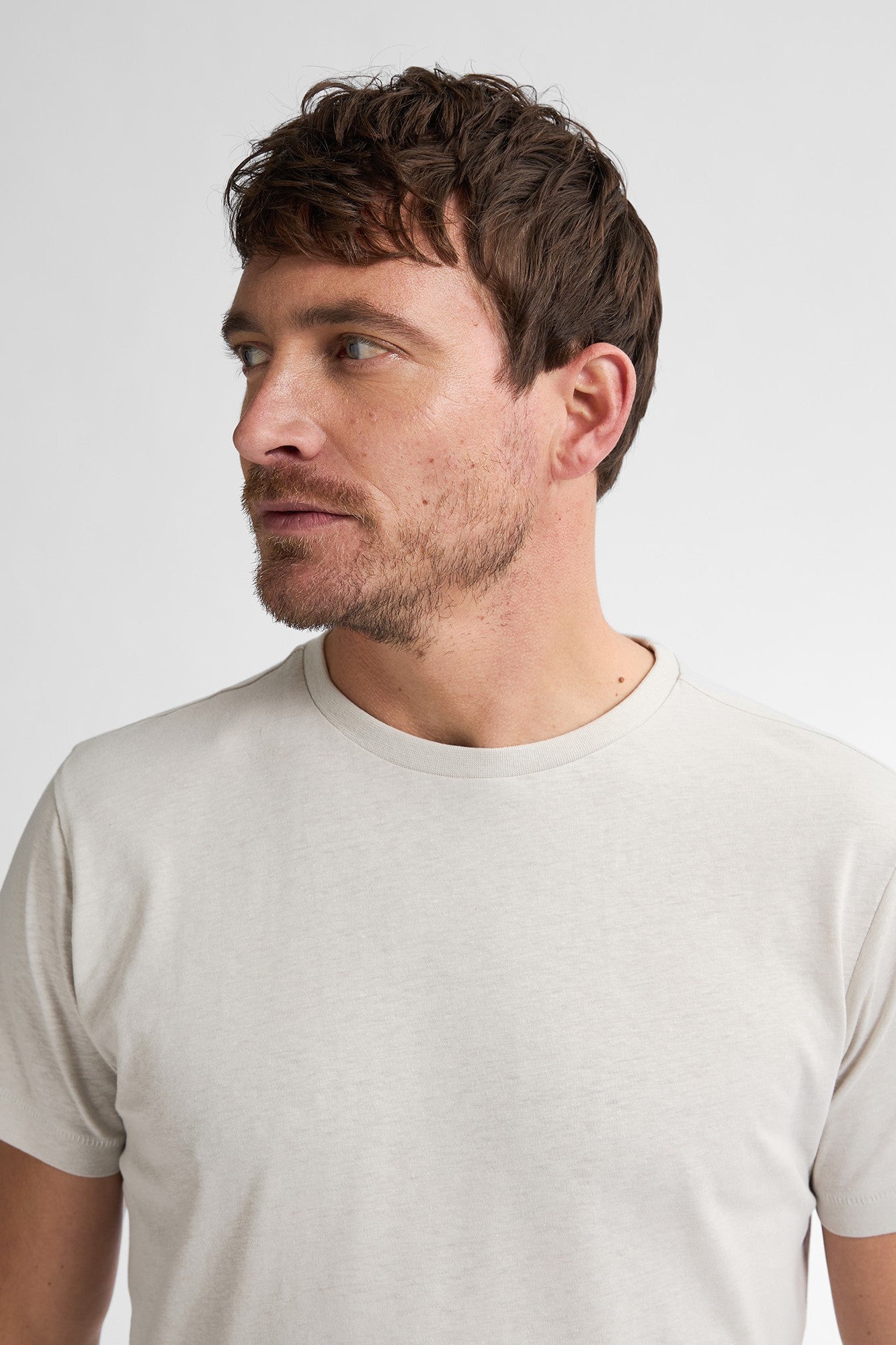 T-Shirt SS - Linen Mix