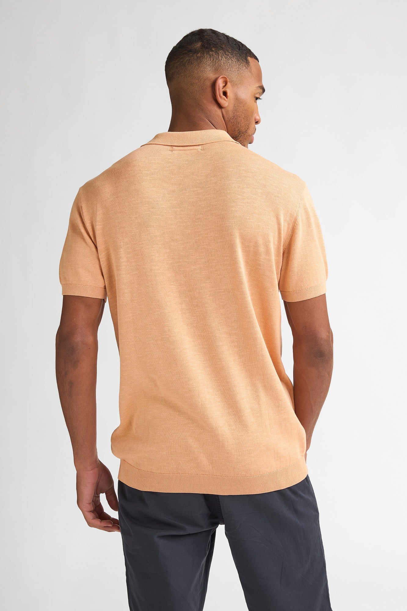 Knitted Polo SS
