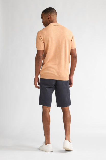 Knitted Polo SS