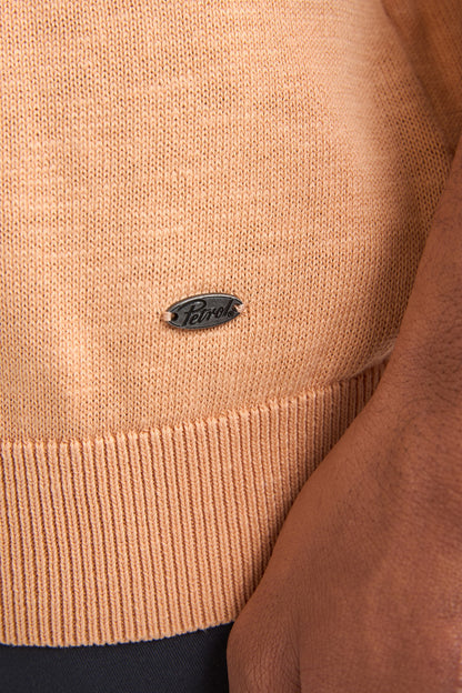 Knitted Polo SS