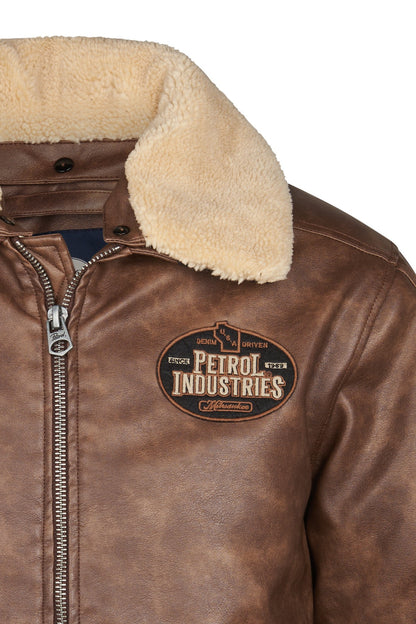 Jacket PU Leather - Petrol