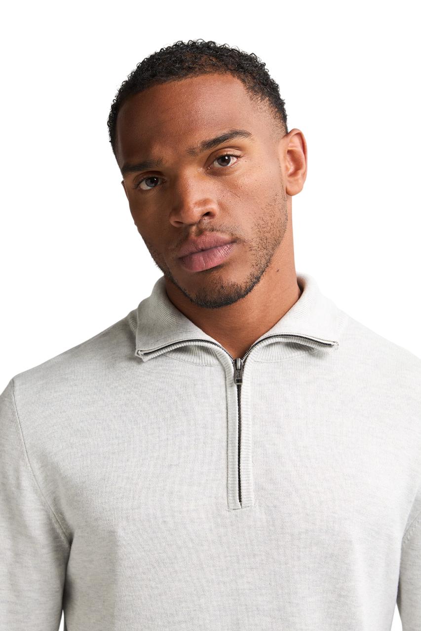 Knitwear Half-zip Petrol