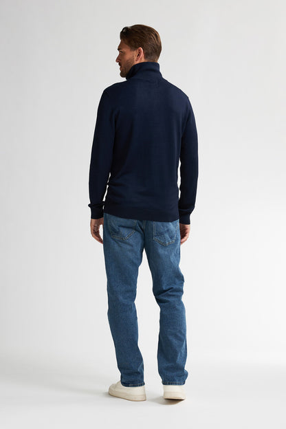 Knitwear Half-zip Petrol
