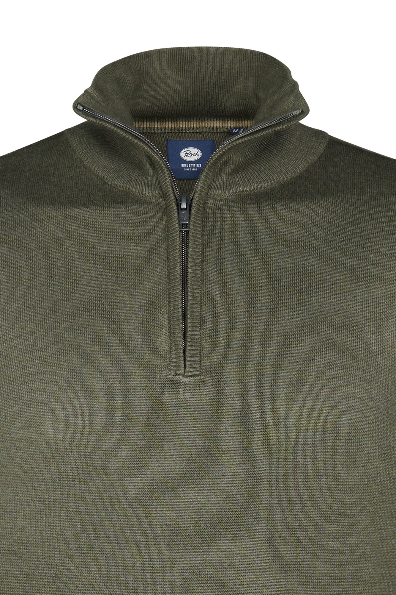 Knitwear Half-zip Petrol