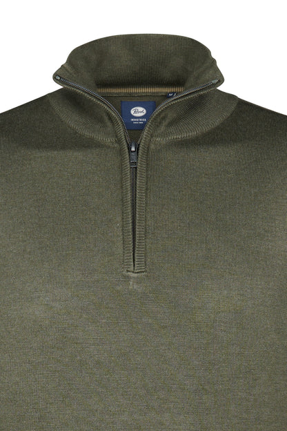 Knitwear Half-zip Petrol
