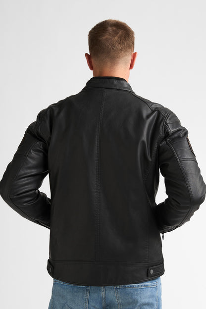 Jacket PU Leather - Petrol