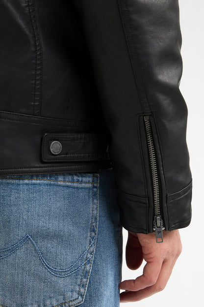 Jacket PU Leather - Petrol