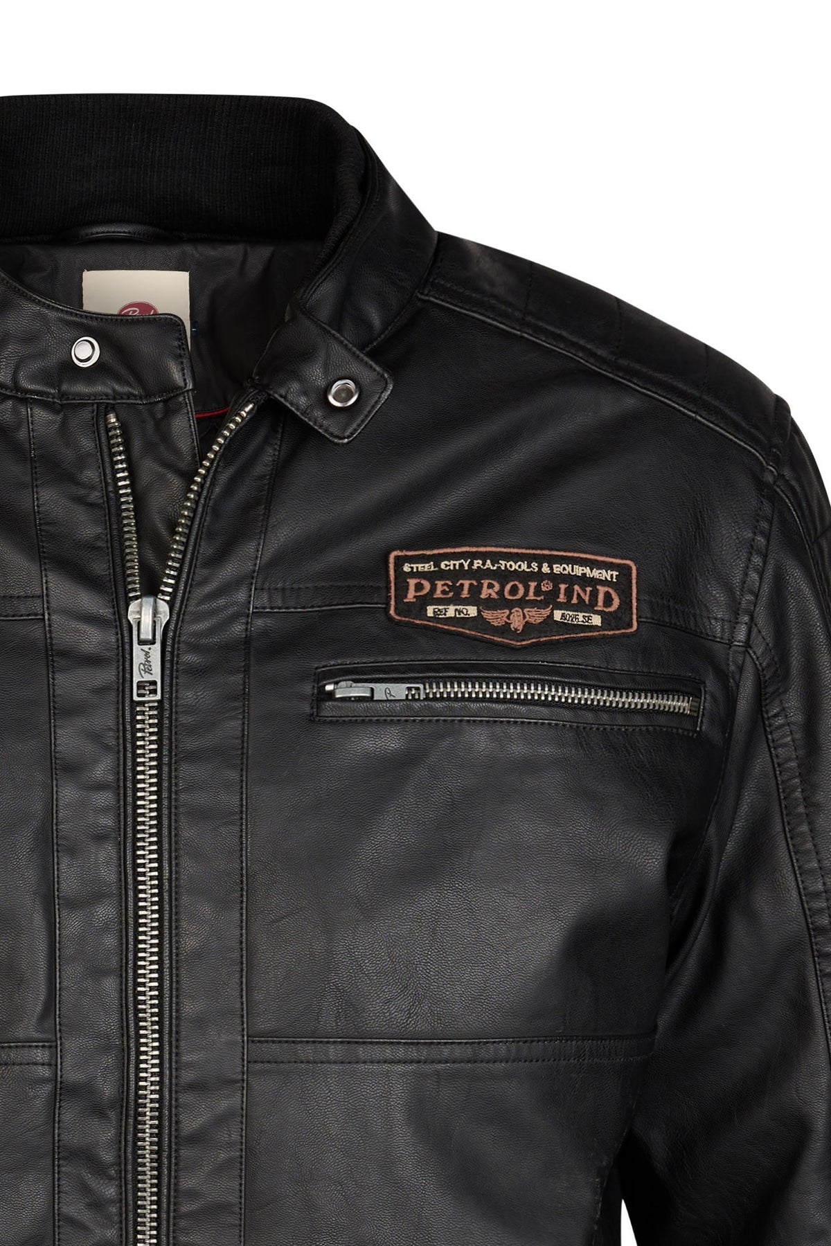 Jacket PU Leather - Petrol