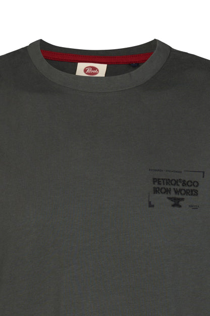 T-shirt LS - Petrol