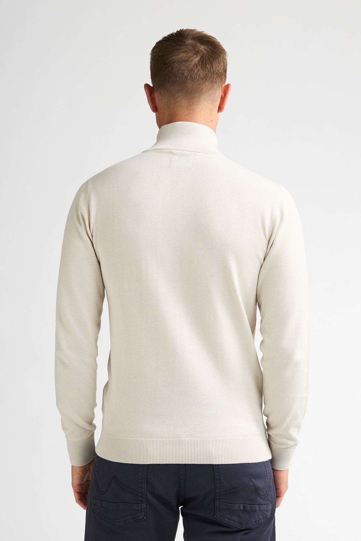 Knitwear Half-zip Petrol