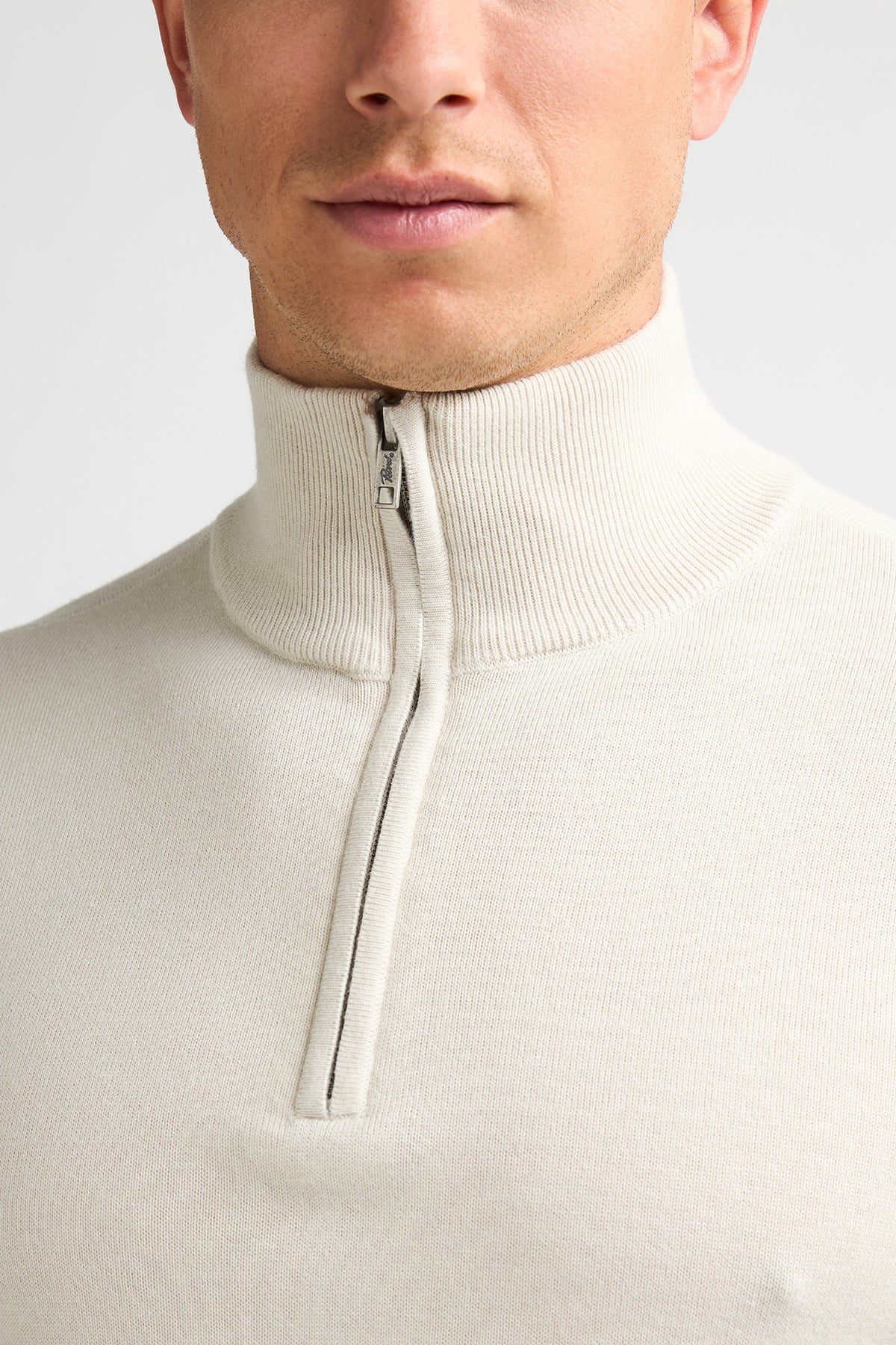 Knitwear Half-zip Petrol
